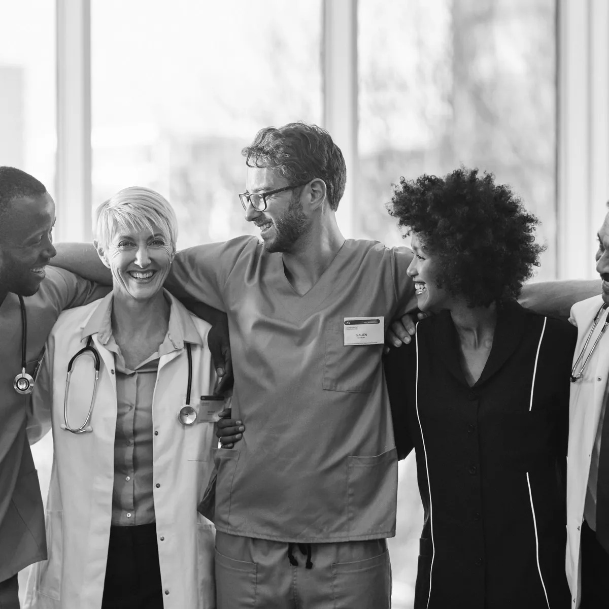 Healthcare professional team